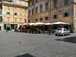  terrasse de restaurant sur la place Sainte-marie du Trastevere
